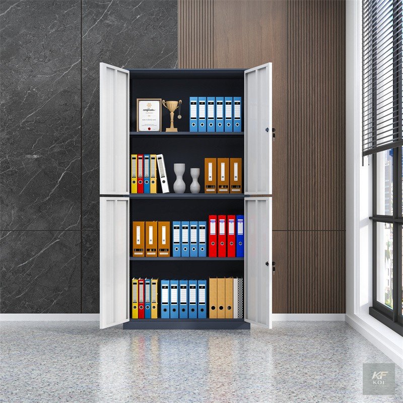 4-door metal office storage cabinet, 4 door office storage cabinet, 4-door metal cabinet, metal office storage cabinet, steel office cabinet, 4-door steel storage cabinet, office storage cupboard, met
