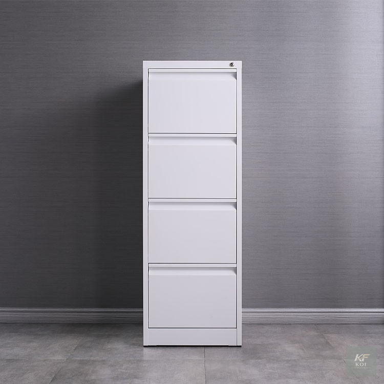 4-drawer vertical metal filing cabinet, 4 drawer filing cabinet, four-drawer filing cabinet, vertical metal filing cabinet, metal office filing cabinet, 4-drawer office cabinet, vertical file cabinet,