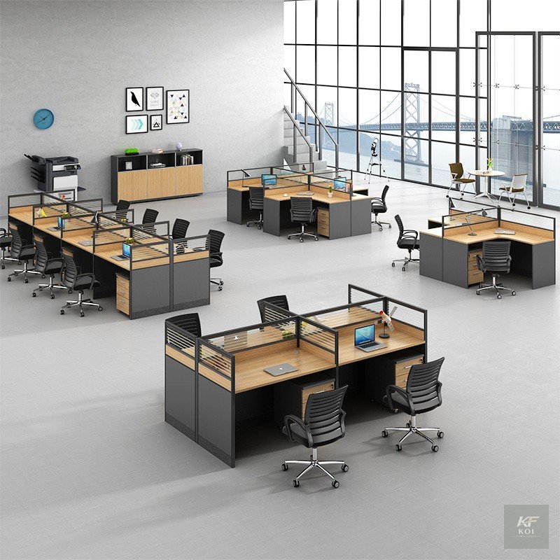 6-Way Modular Workstation