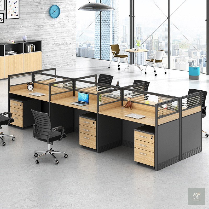 6-Way Modular Workstation