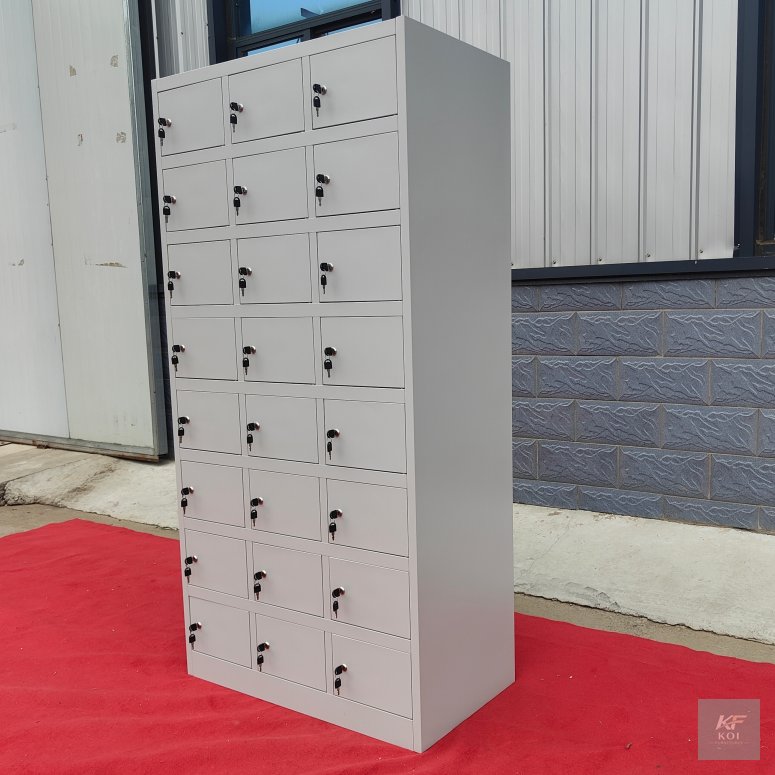 24 Lockers Modern Storage Cabinets 13
