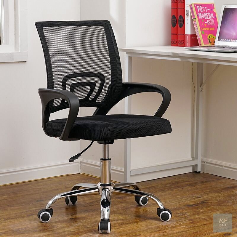 Mesh Chair-Swivel, swivel mesh office chair, mesh swivel office chair, ergonomic swivel chair, ergonomic mesh office chair, breathable mesh chair, black mesh office chair, adjustable swivel office cha