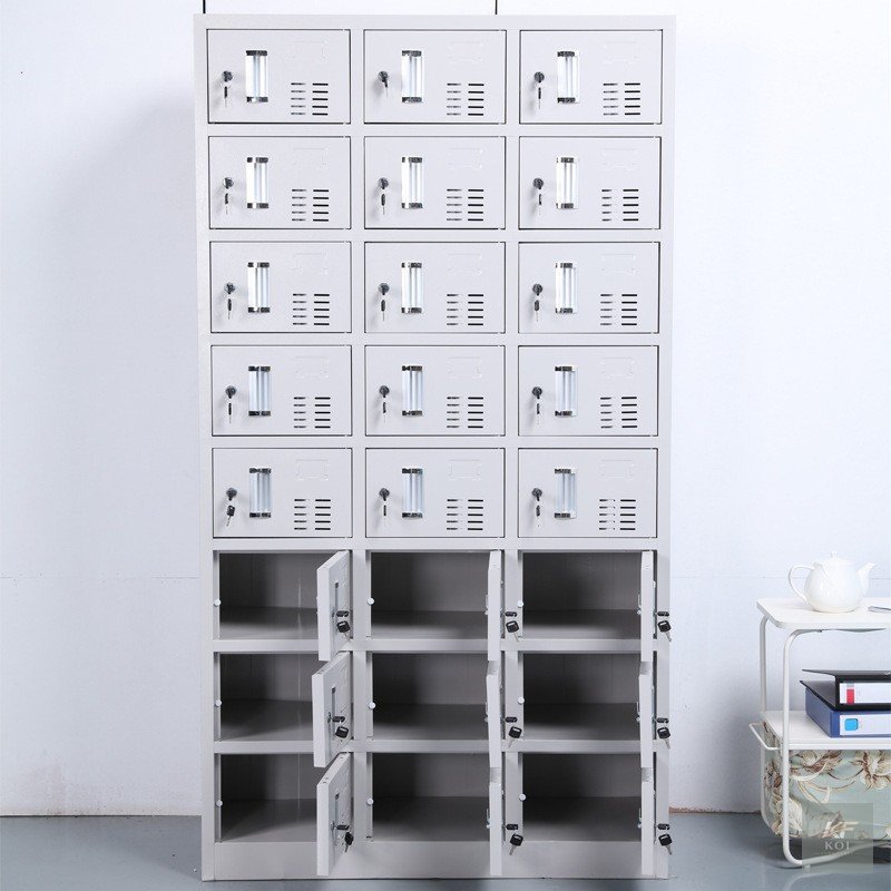 24 Lockers Modern Storage Cabinets 2