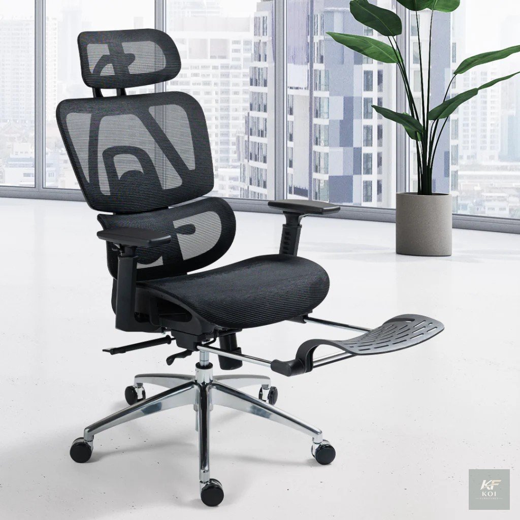 black ergonomic mesh office chair, black mesh office chair, ergonomic mesh office chair, black ergonomic office chair, breathable mesh office chair, high-back mesh office chair, modern ergonomic offic
