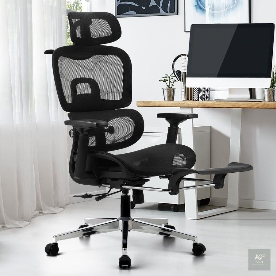 black ergonomic mesh office chair, black mesh office chair, ergonomic mesh office chair, black ergonomic office chair, breathable mesh office chair, high-back mesh office chair, modern ergonomic offic