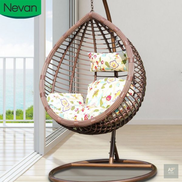 brown wicker hanging egg swing chair, brown hanging egg chair, wicker hanging chair, wicker egg chair, brown rattan egg chair, hanging swing chair, rattan hanging chair, egg swing chair, outdoor hangi