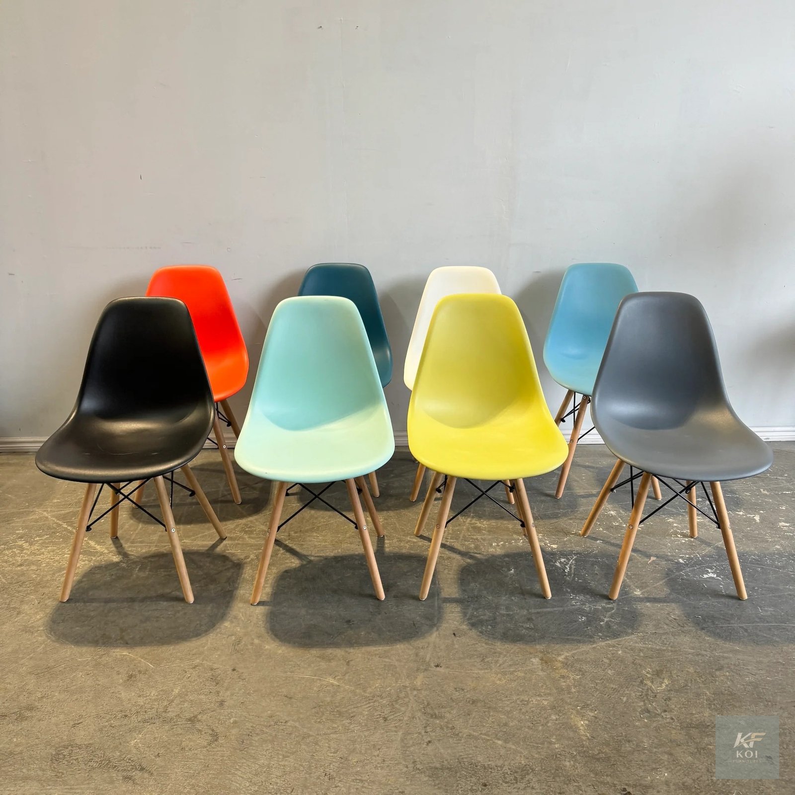 Eames-style modern dining chairs, Eames-style dining chair, modern dining chairs, Eames inspired chair, Eames inspired dining chair, contemporary dining chair, minimalist dining chair, modern kitchen