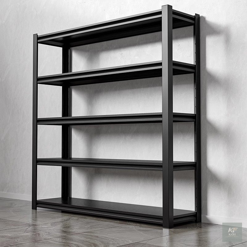 heavy-duty metal storage shelving unit, heavy duty metal shelving unit, metal storage shelves, steel storage shelving unit, industrial metal shelving, heavy duty steel shelves, warehouse storage shelv