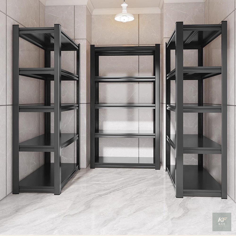 heavy-duty metal storage shelving unit, heavy duty metal shelving unit, metal storage shelves, steel storage shelving unit, industrial metal shelving, heavy duty steel shelves, warehouse storage shelv