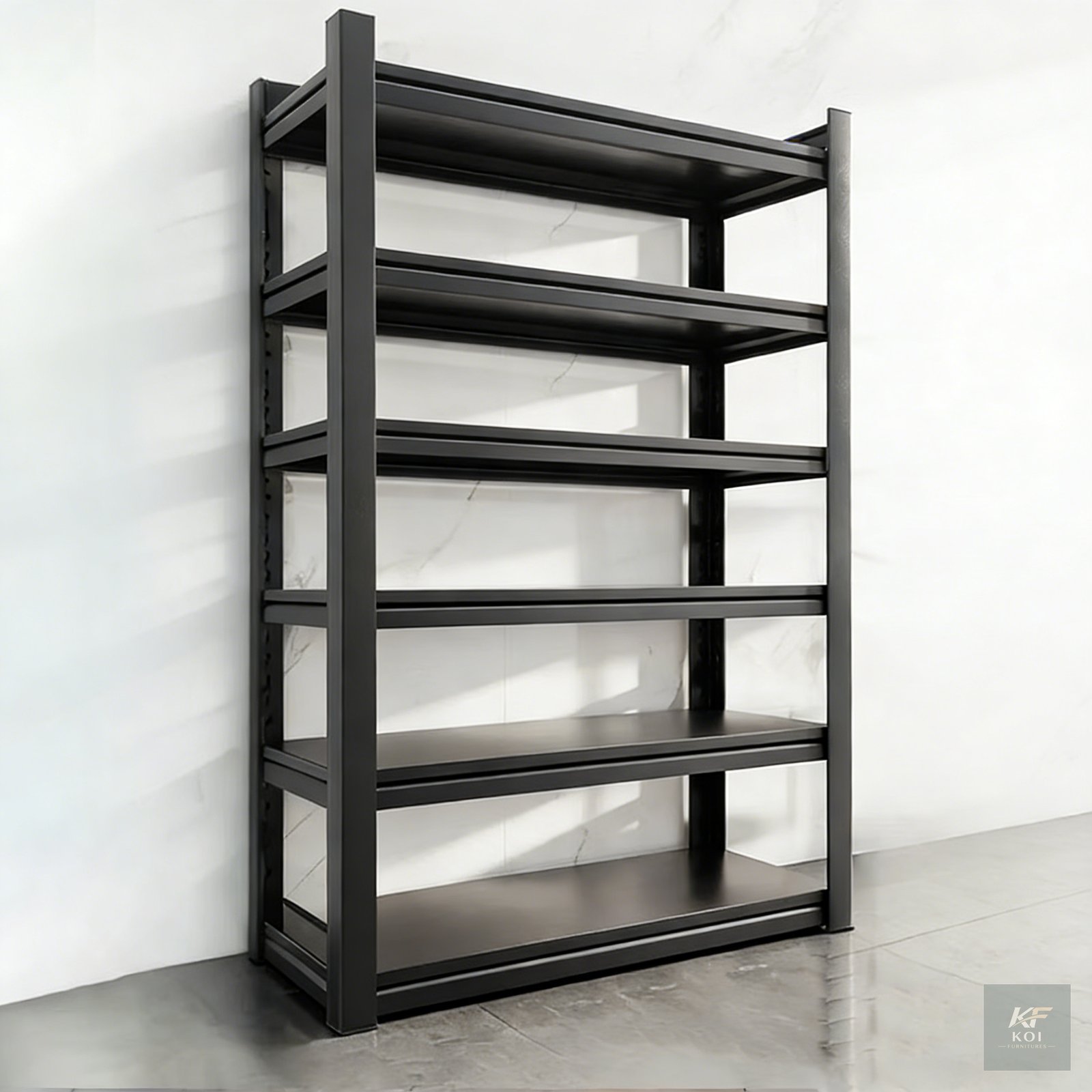 heavy-duty metal storage shelving unit, heavy duty metal shelving unit, metal storage shelves, steel storage shelving unit, industrial metal shelving, heavy duty steel shelves, warehouse storage shelv