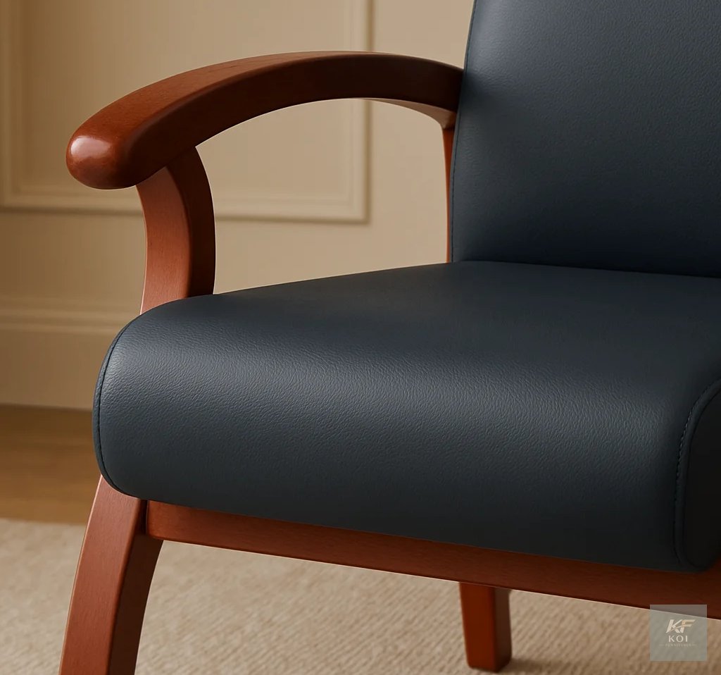 high-back executive visitor chair, high-back visitor chair, executive visitor chair, high-back office visitor chair, executive guest chair, high-back guest chair, luxury visitor chair, premium executi