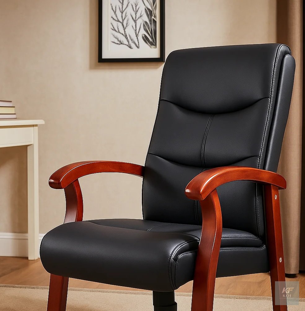 high-back executive visitor chair, high-back visitor chair, executive visitor chair, high-back office visitor chair, executive guest chair, high-back guest chair, luxury visitor chair, premium executi