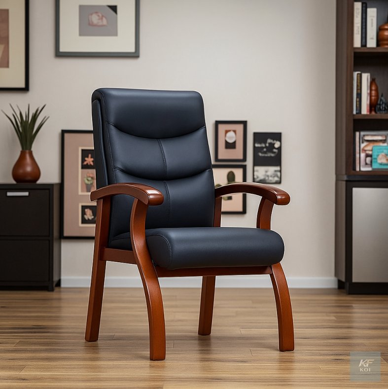 high-back executive visitor chair, high-back visitor chair, executive visitor chair, high-back office visitor chair, executive guest chair, high-back guest chair, luxury visitor chair, premium executi