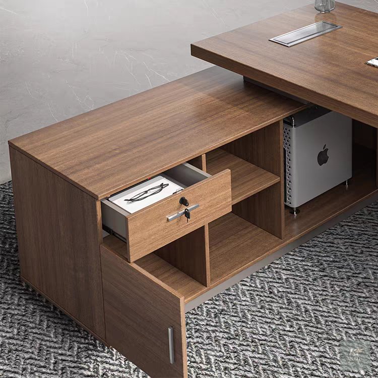 modern L-shaped executive office desk, L-shaped executive desk, L-shaped office desk, modern executive desk, executive workstation, corner office desk, L-shaped workstation Kenya, executive office des