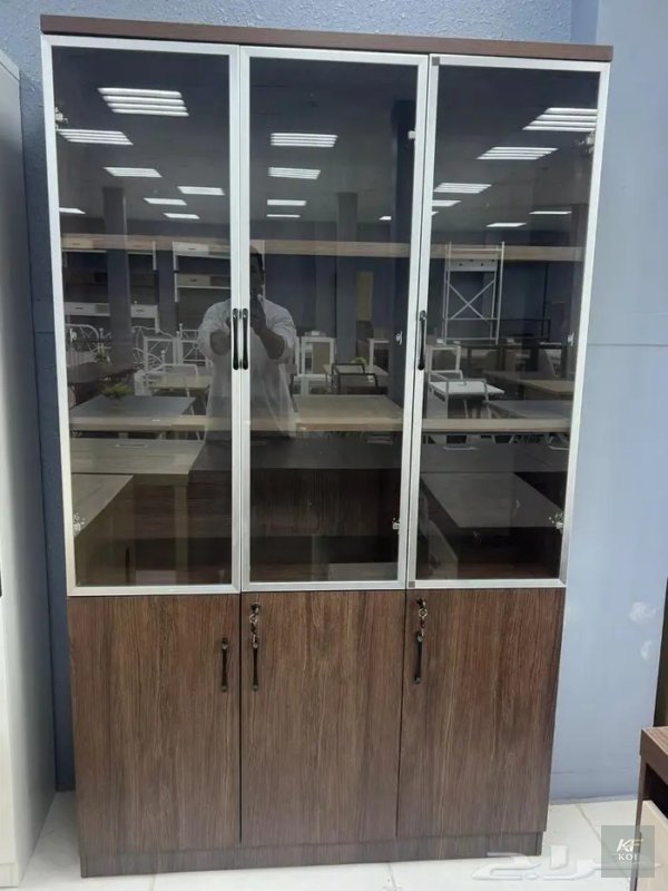 modern three-door office storage cabinet, 3-door office storage cabinet, modern office storage cabinet, three-door office cabinet, office storage cupboard, 3-door office cupboard, wooden office storag