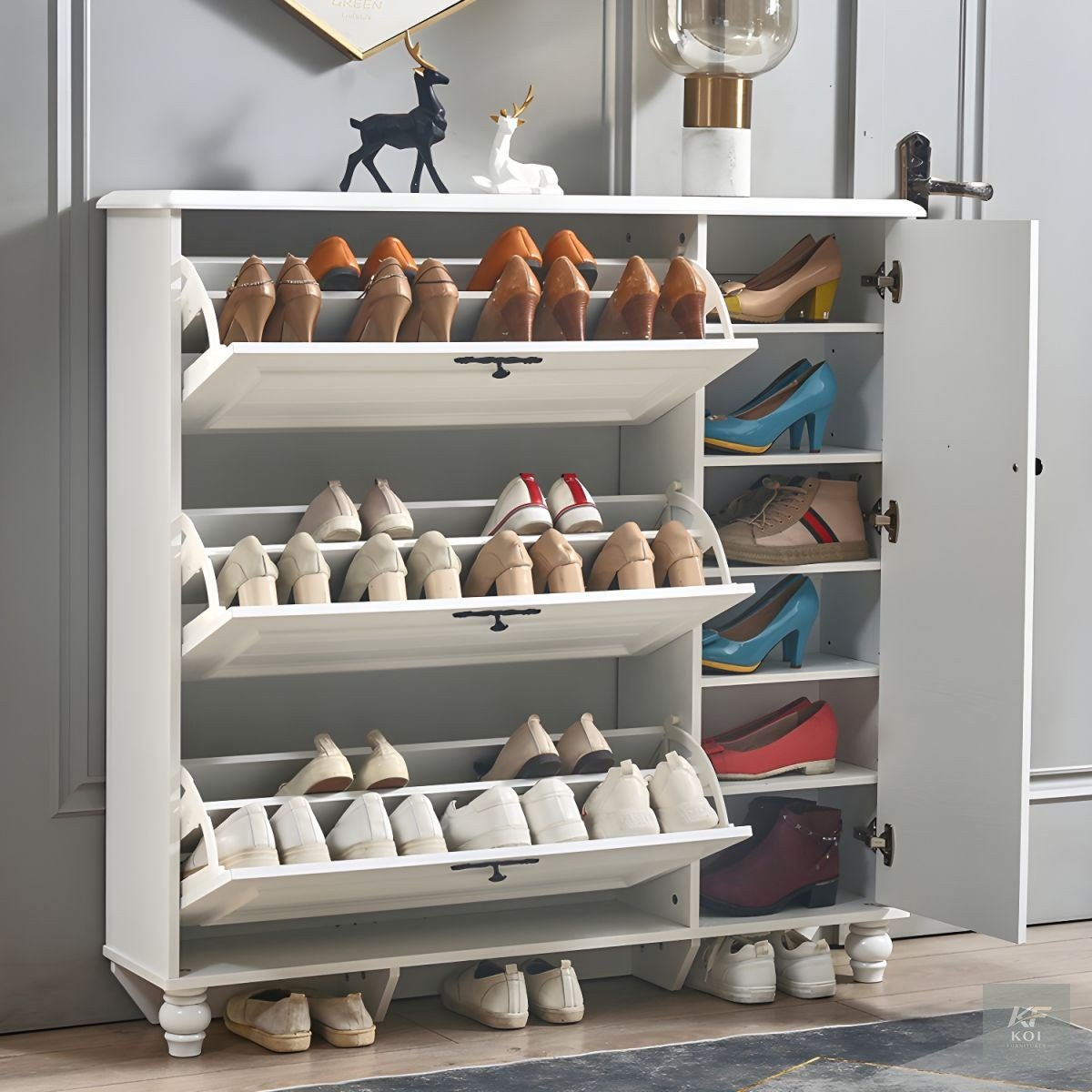 modern white shoe storage cabinet, white shoe storage cabinet, modern shoe cabinet, white shoe cabinet, shoe storage cupboard, shoe organizer cabinet, shoe rack cabinet, enclosed shoe cabinet, modern