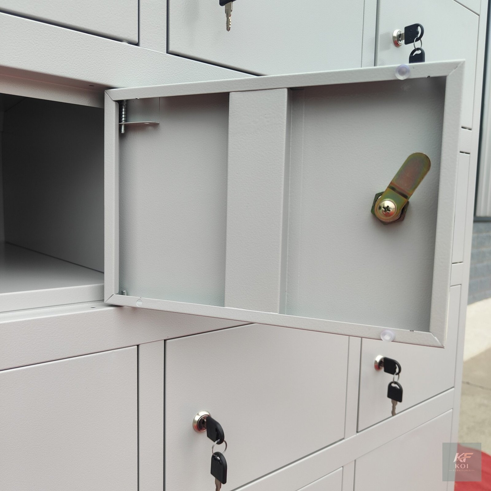 24 Lockers Modern Storage Cabinets 6