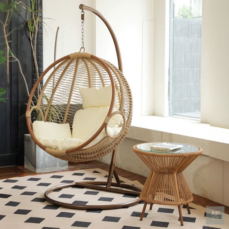 rattan hanging egg swing chair, hanging egg chair, rattan egg chair, rattan hanging chair, egg swing chair, hanging swing chair, rattan swing chair, indoor hanging chair, outdoor hanging chair, patio