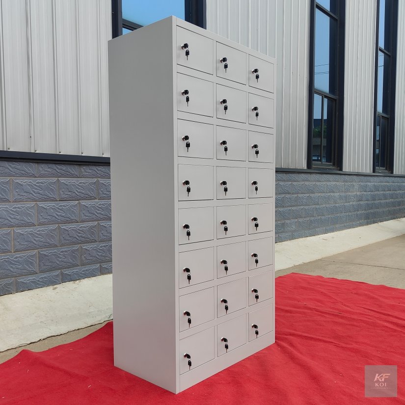24 Lockers Modern Storage Cabinets 7