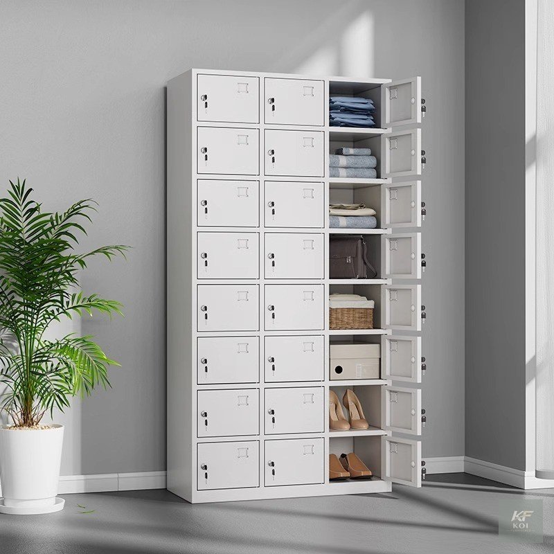 24 Lockers Modern Storage Cabinets 5