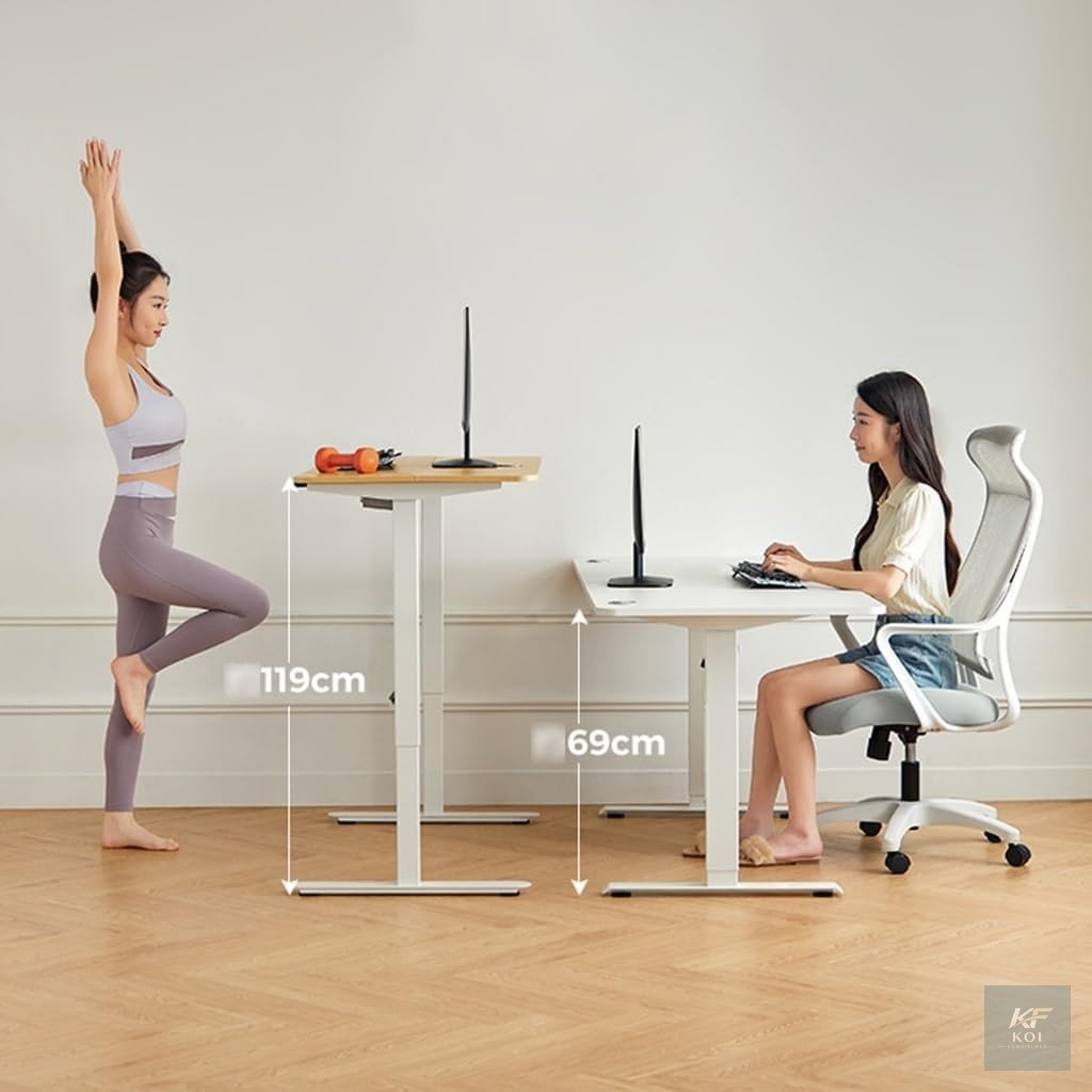 1.2M motorized electric standing office desk, 1.2M electric standing desk, 120cm motorized office desk, electric height-adjustable desk, motorized standing office table, adjustable height office desk,