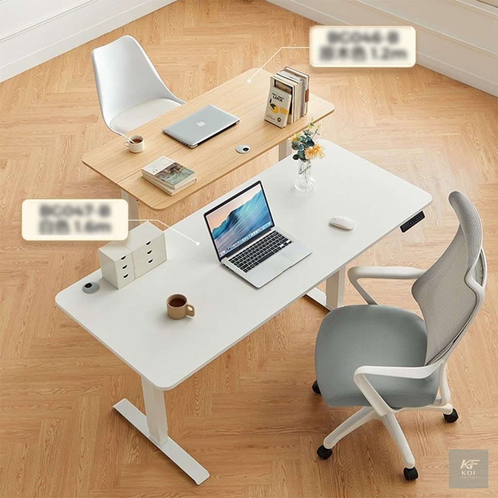 1.2M motorized electric standing office desk, 1.2M electric standing desk, 120cm motorized office desk, electric height-adjustable desk, motorized standing office table, adjustable height office desk,