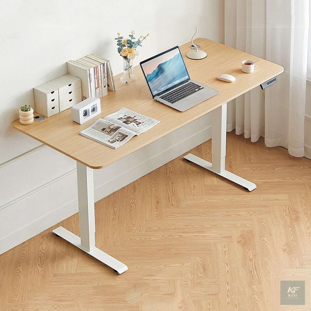 1.2M motorized electric standing office desk, 1.2M electric standing desk, 120cm motorized office desk, electric height-adjustable desk, motorized standing office table, adjustable height office desk,