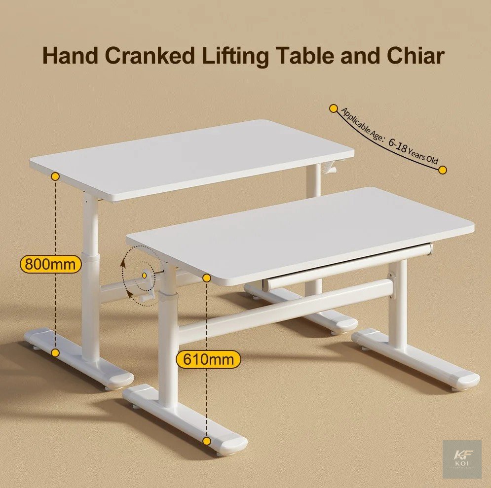 1.2M white manual height-adjustable standing desk, 1.2m manual standing desk, white manual standing desk, 1.2 metre adjustable office desk, manual height-adjustable desk, white adjustable standing des