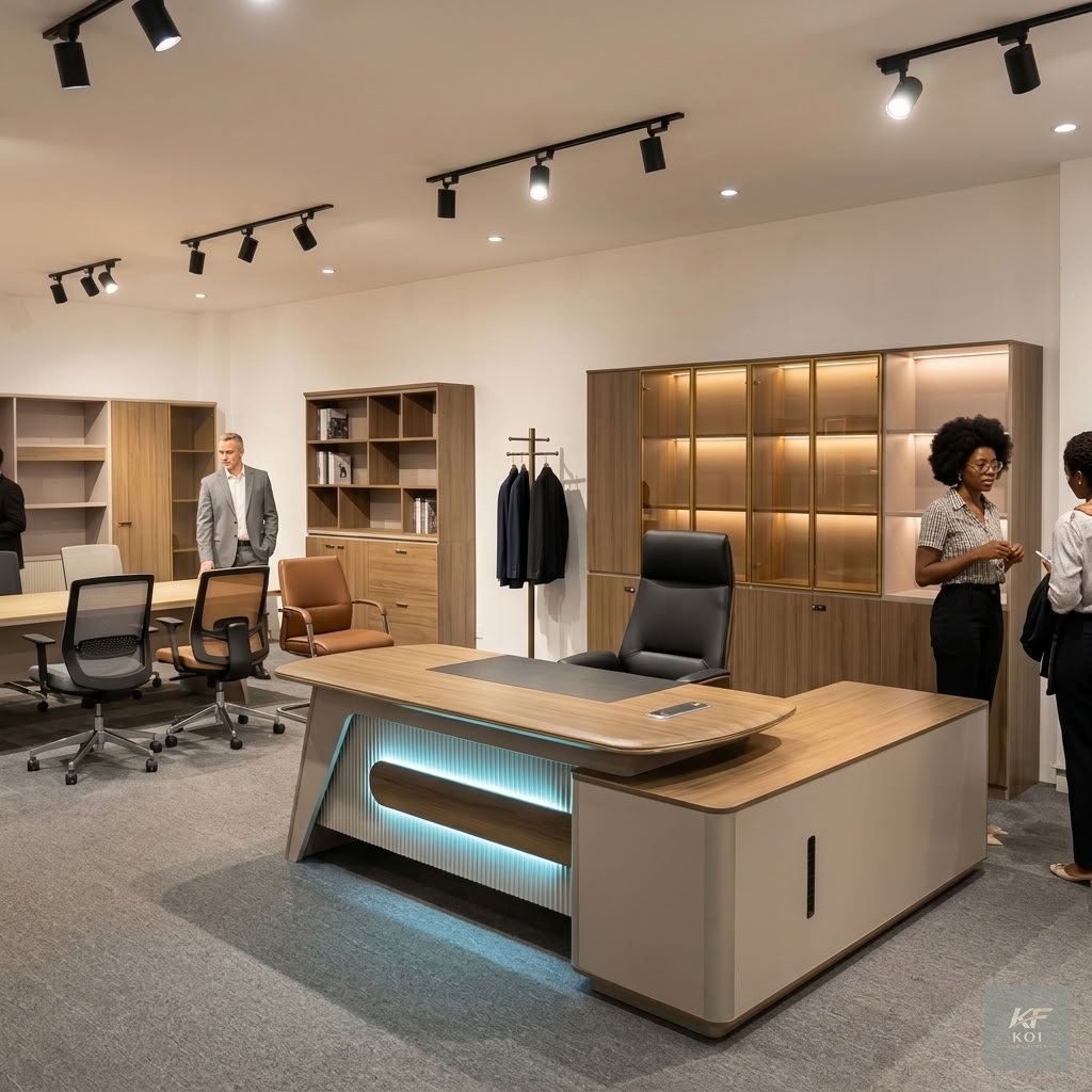 180cm L-shaped executive office desk FUTURISTIC, 1.8M futuristic executive office desk, 1800mm L-shaped executive desk, 180cm executive office desk, futuristic L-shaped office desk, modern L-shaped ex
