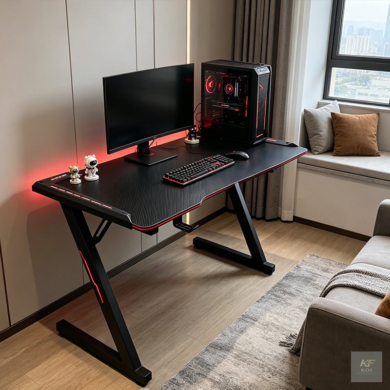 Modern Ergonomic Studio Gaming Desk 6