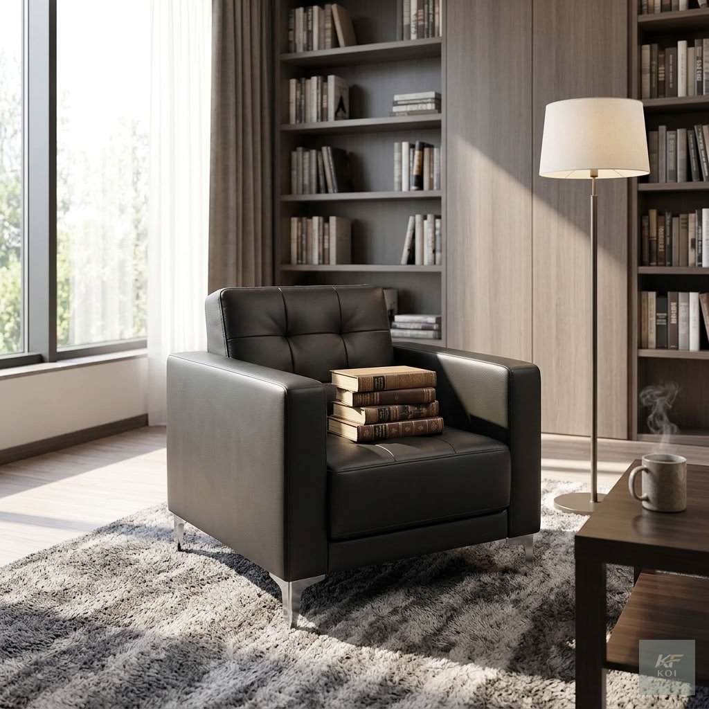 1-Seater Executive Staff Office Sofa 6