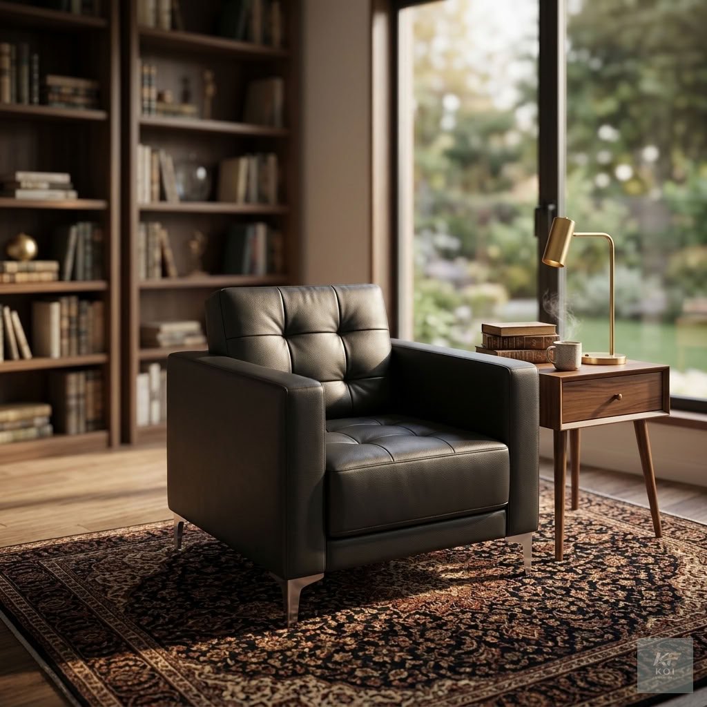1-Seater Executive Staff Office Sofa 7