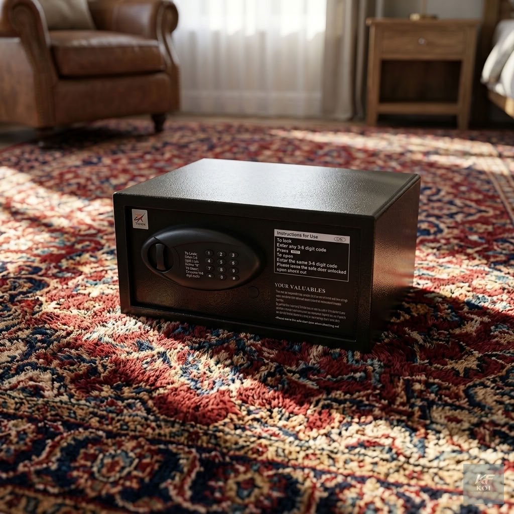 Digital Modern Fireproof Home Office Safe 9