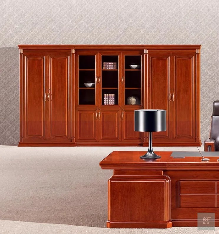 5-Door Executive Mahogany Finish Wooden Office Cabinet, 5-door executive office cabinet, mahogany finish office cabinet, wooden office storage cabinet, executive wooden cupboard, 5-door office cupboar