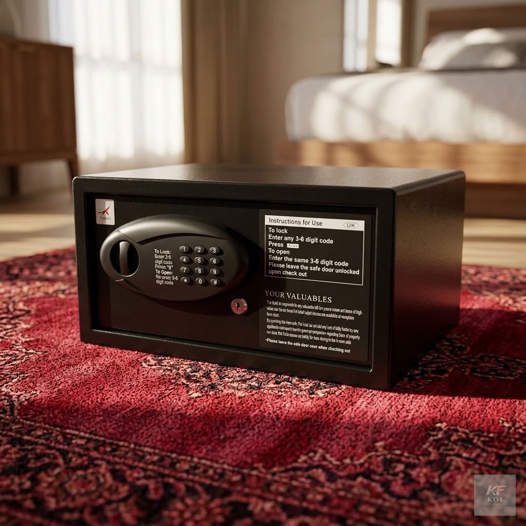 Digital Modern Fireproof Home Office Safe 12
