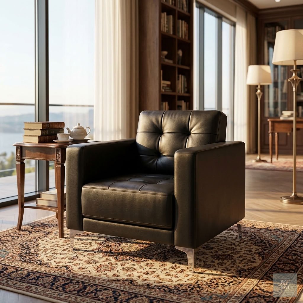 1-Seater Executive Staff Office Sofa 5