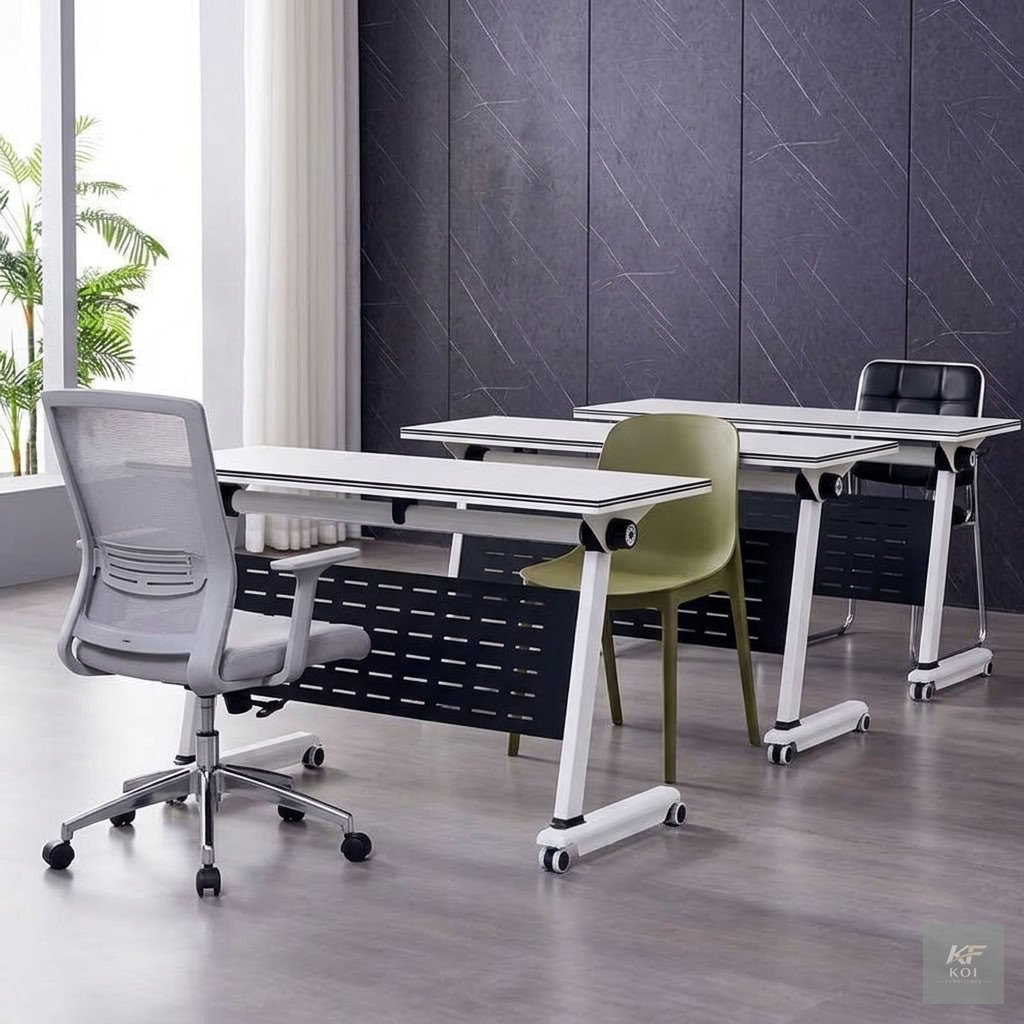 120CM X 60CM Foldable Training Table 9
