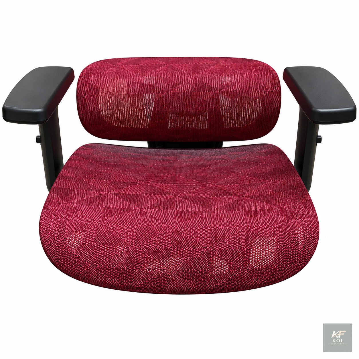AeroFlex Red Executive Mesh Office Chair, AeroFlex executive office chair, red mesh office chair, ergonomic red office chair, executive mesh chair Kenya, modern red office chair, high-back mesh office