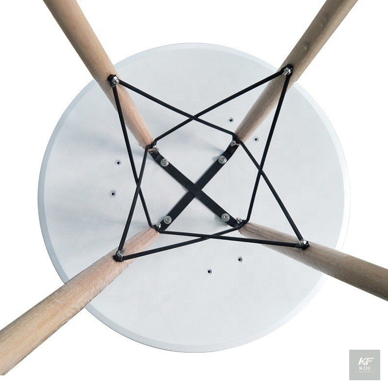 Eames Round Table, Eames round dining table Kenya, modern Eames table Nairobi, round Eames dining table, contemporary round table Kenya, minimalist round dining table, Eames-style pedestal table, mode