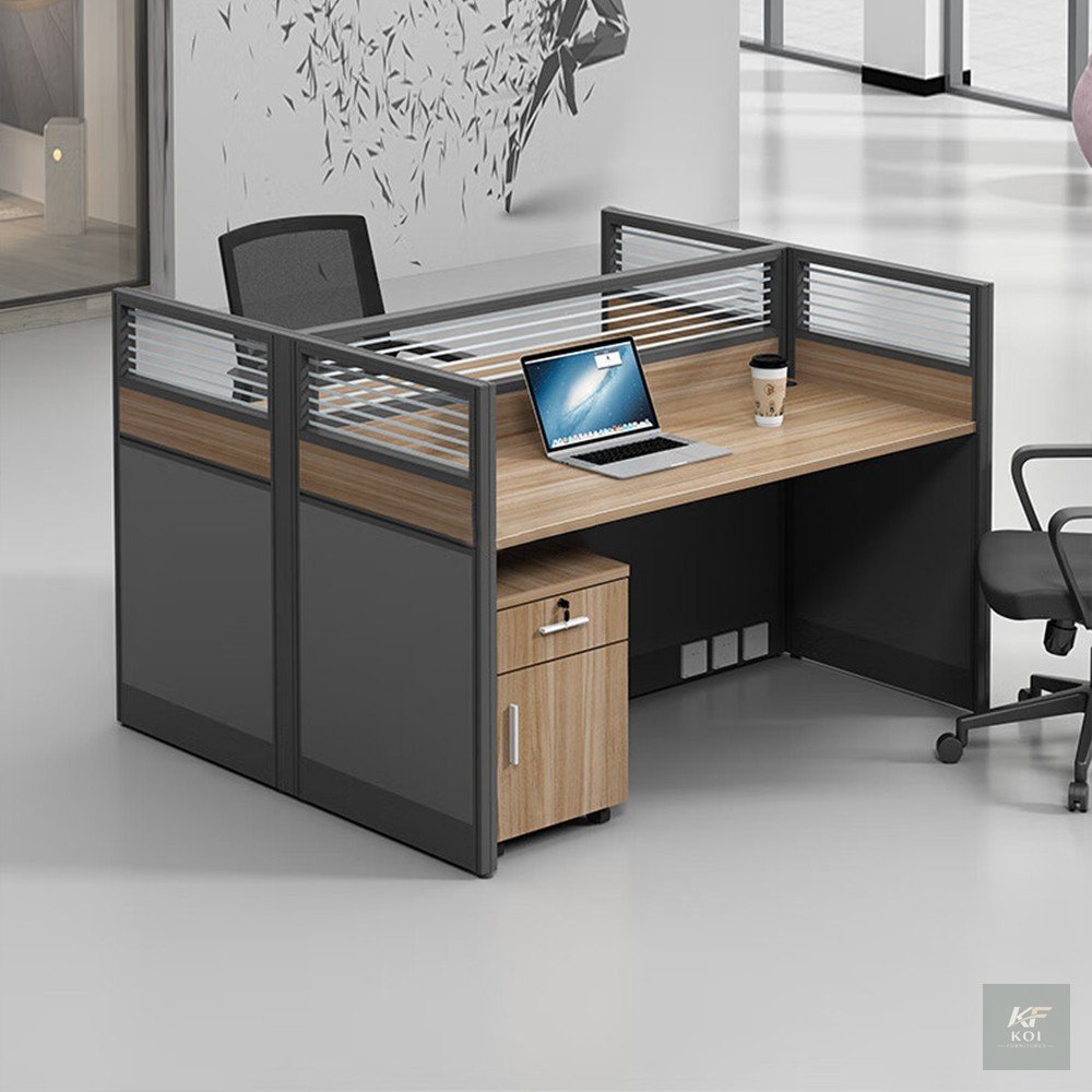 FSD 2-Way Modular Office Workstation, FSD 2-way workstation Kenya, 2-way modular office desk, two-person office workstation Nairobi, modern modular office furniture, 2-way office desk Kenya, FSD offic