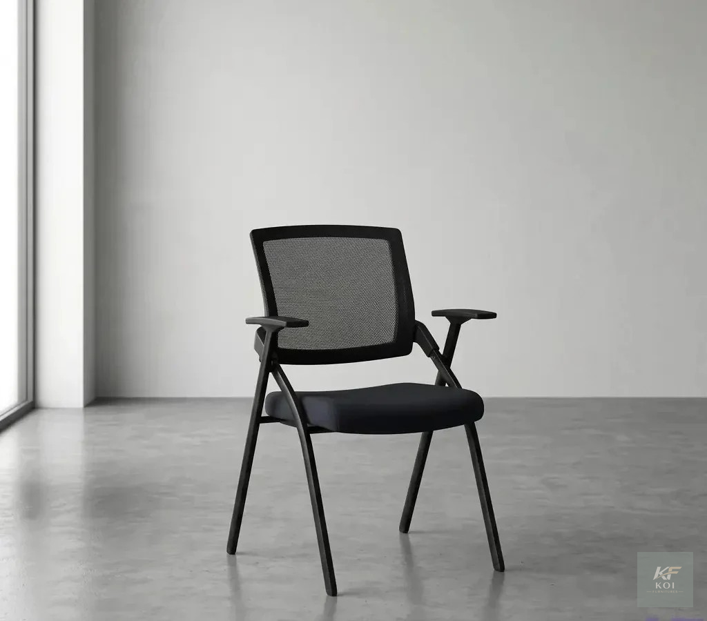 Foldable Portable Office Chair, foldable office chair, portable office chair, folding office chair, portable folding chair, collapsible office chair, compact office chair, space-saving office chair, l