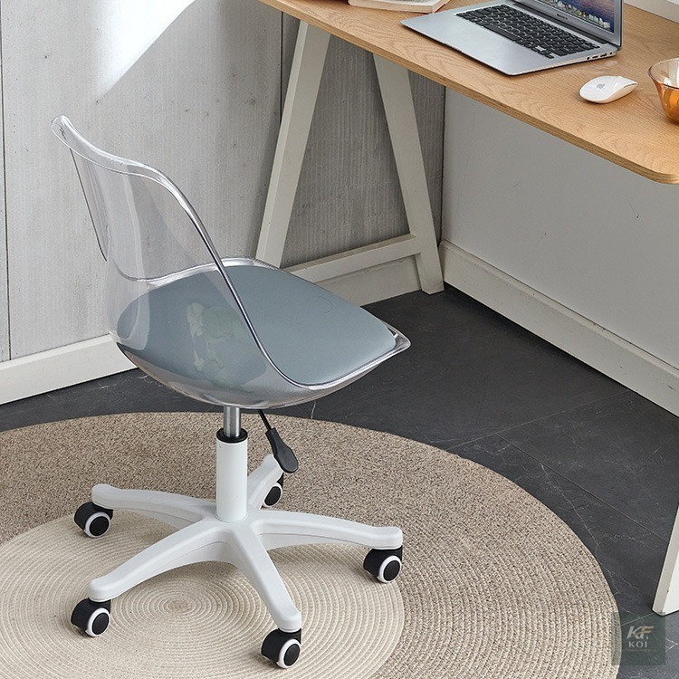 Clear Eames Swivel Chair 7