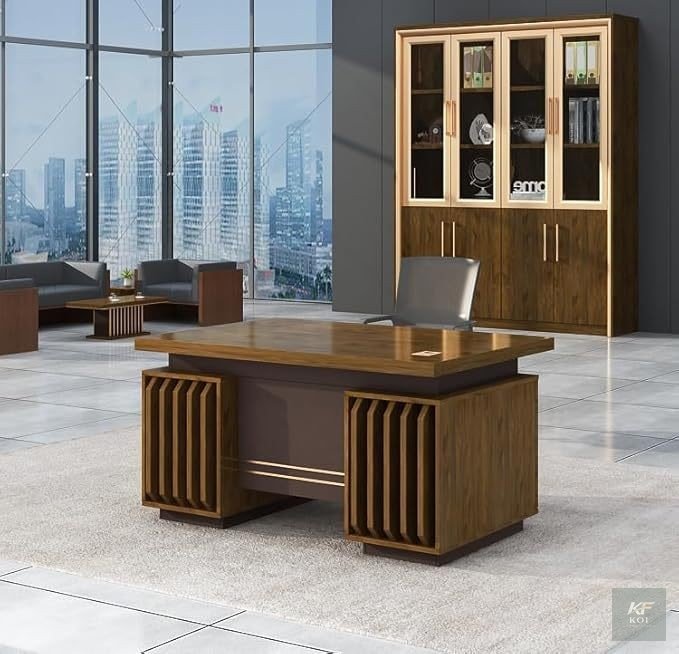 Modern 1.4-Meter Executive Office Desk, 1.4M executive office desk Kenya, modern 1.4-meter office desk, executive wooden office desk Nairobi, contemporary director's office desk, premium executive wor