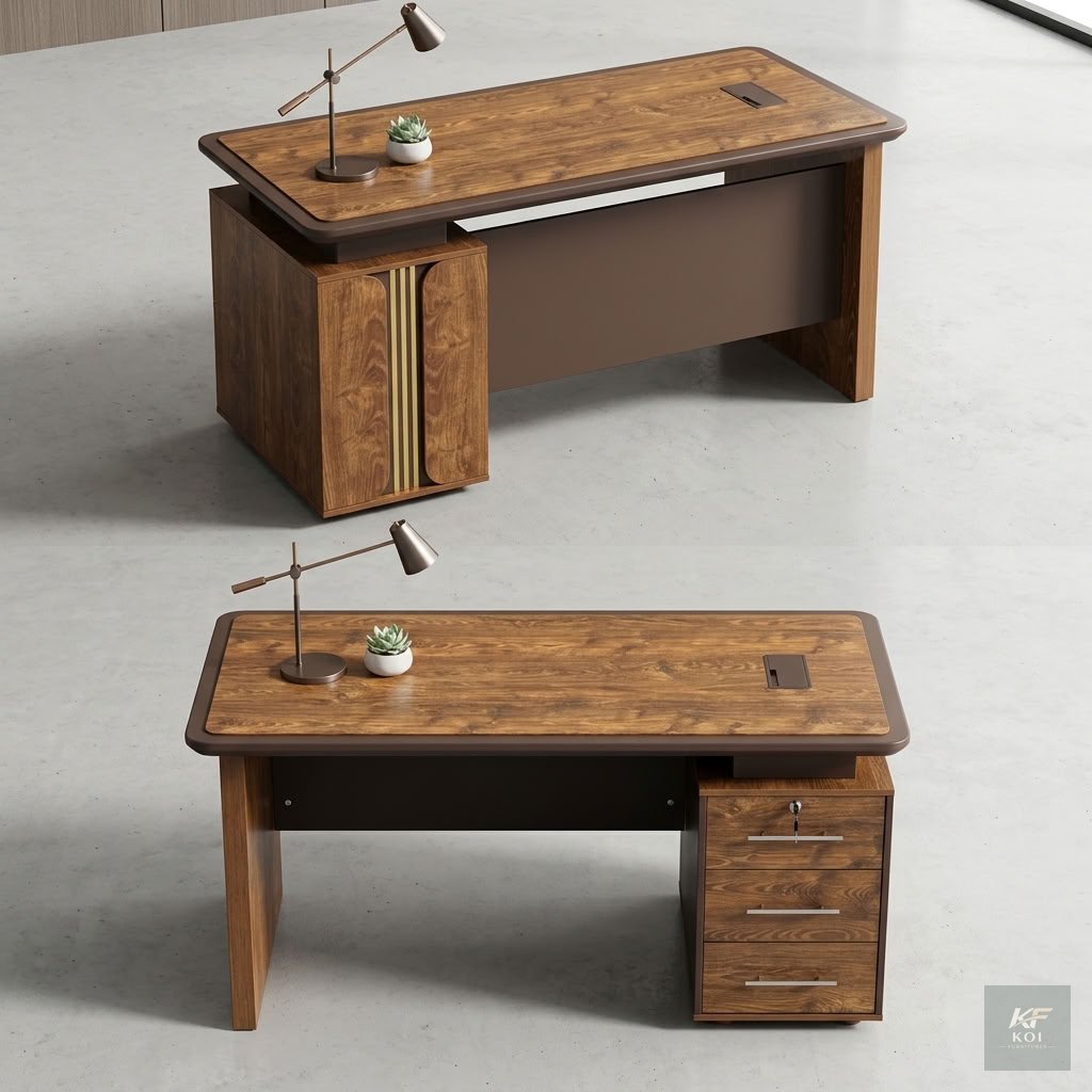 1.4M modern executive office desk 1.4M modern executive office desk, 1.4 metre executive desk, 1.4m office desk, modern executive office table, executive wooden desk, premium office desk, contemporary