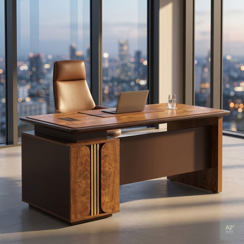 1.4M modern executive office desk 1.4M modern executive office desk, 1.4 metre executive desk, 1.4m office desk, modern executive office table, executive wooden desk, premium office desk, contemporary