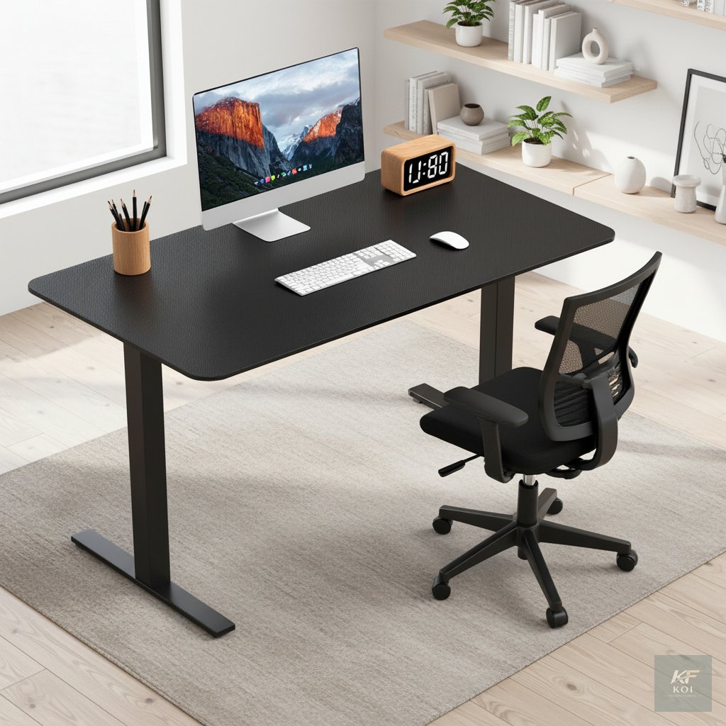 Wendo 1.2M Electric Adjustable Standing Desk, Wendo electric standing desk, Wendo height-adjustable desk Kenya, 1.2M electric office desk, 120cm motorized standing desk, electric sit-stand desk Nairob