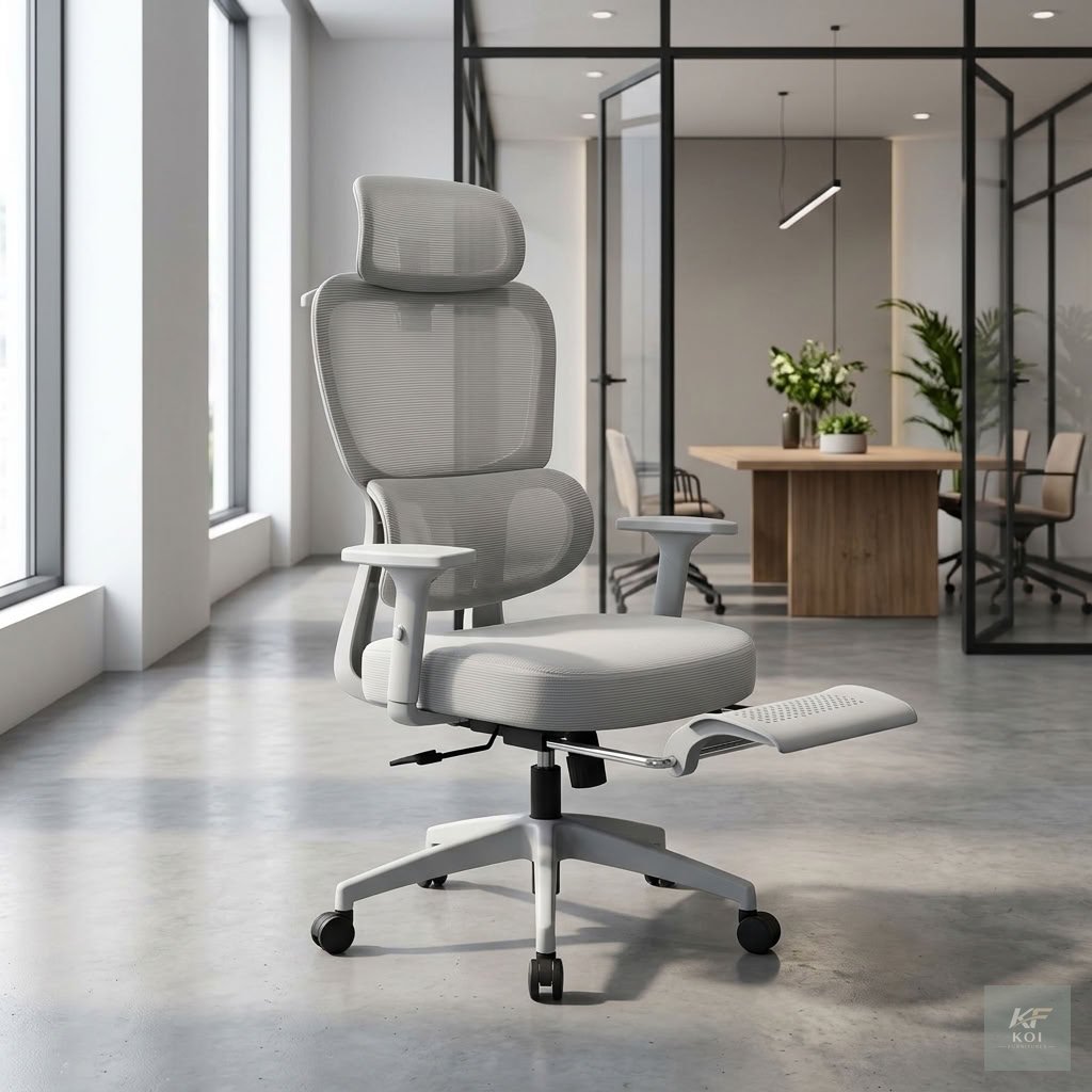 White ergonomic orthopedic office chair, white ergonomic office chair, white orthopedic chair, ergonomic white computer chair, white office desk chair, adjustable white office chair, white lumbar supp