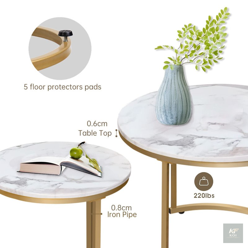 round marble nesting coffee tables, round marble coffee table set, marble nesting tables, modern round nesting coffee tables, marble top coffee tables, nested living room tables, round marble center t