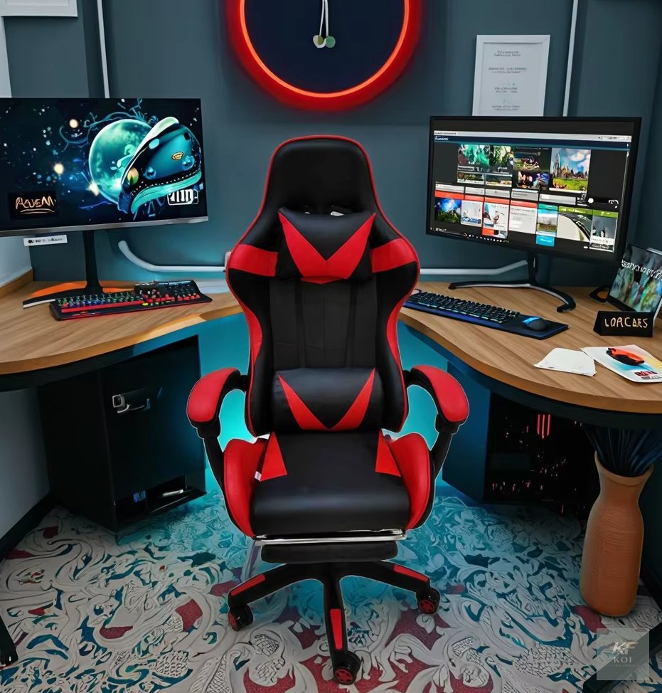 ergonomic high-back gaming chair, high-back gaming chair Kenya, ergonomic gaming chair Nairobi, adjustable gaming chair, professional gaming chair Kenya, high-back computer chair, comfortable gaming s