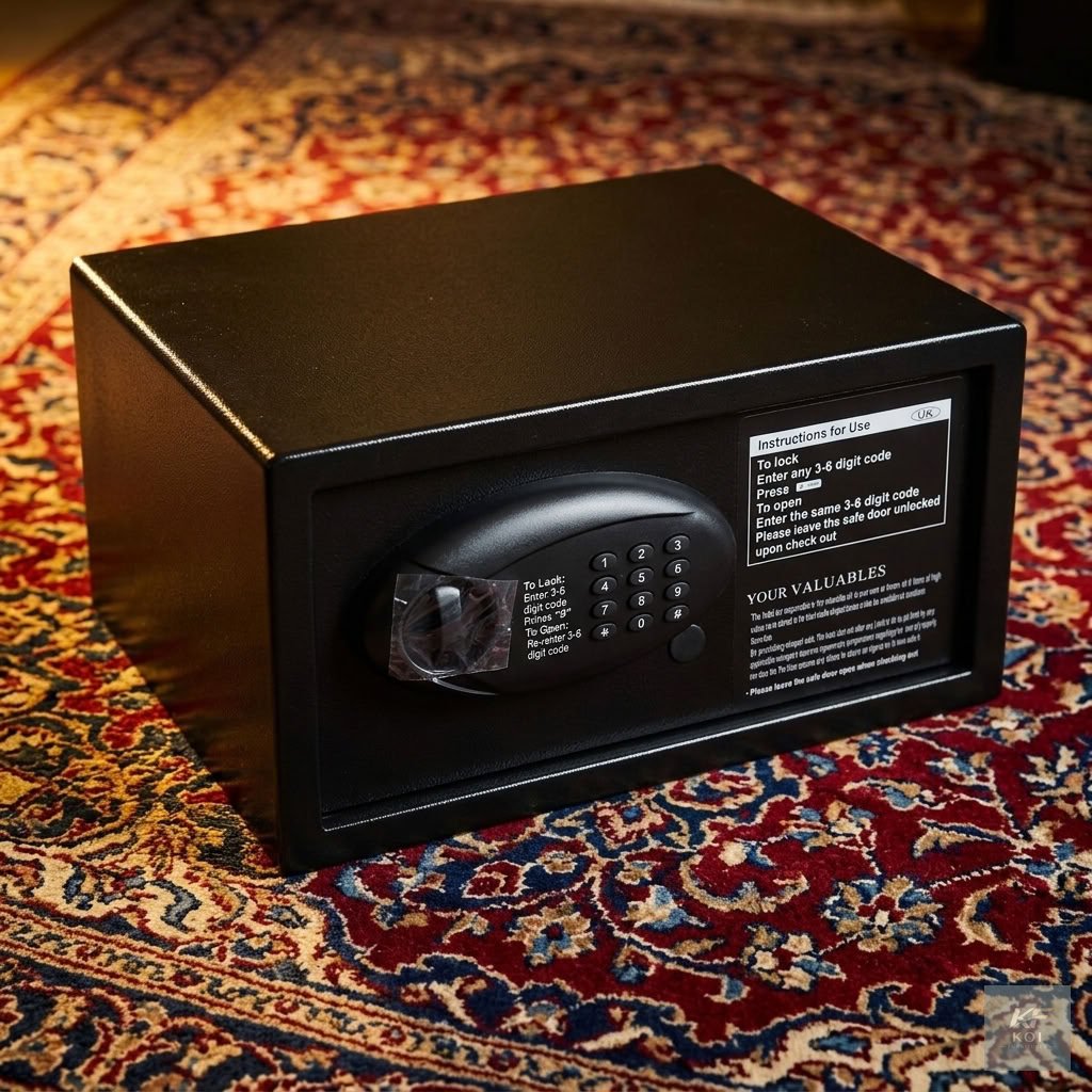Digital Modern Fireproof Home Office Safe 11